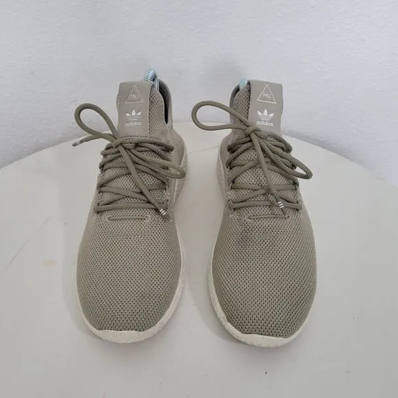 Adidas Men's HU Pharrell Williams Gray Sneakers Shoes Size 7.5
