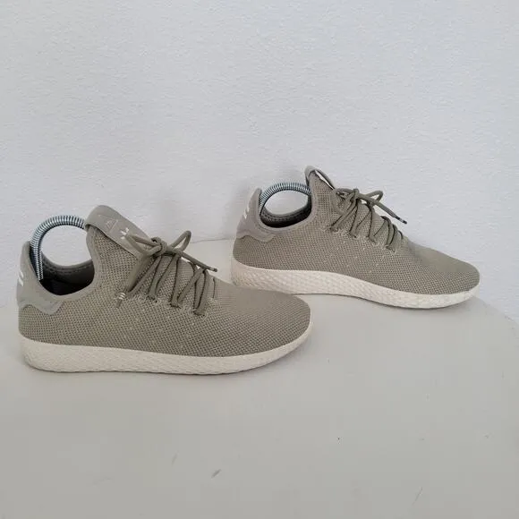 Adidas Men's HU Pharrell Williams Gray Sneakers Shoes Size 7.5