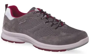 Allrounder by Mephisto CALVARO men's outdoor sneaker - grey suede/mesh