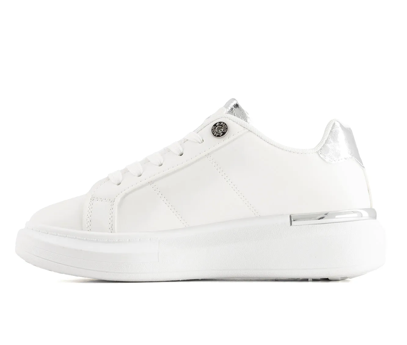 Andrea Women's Casual Sneakers with Side Zipper 61813