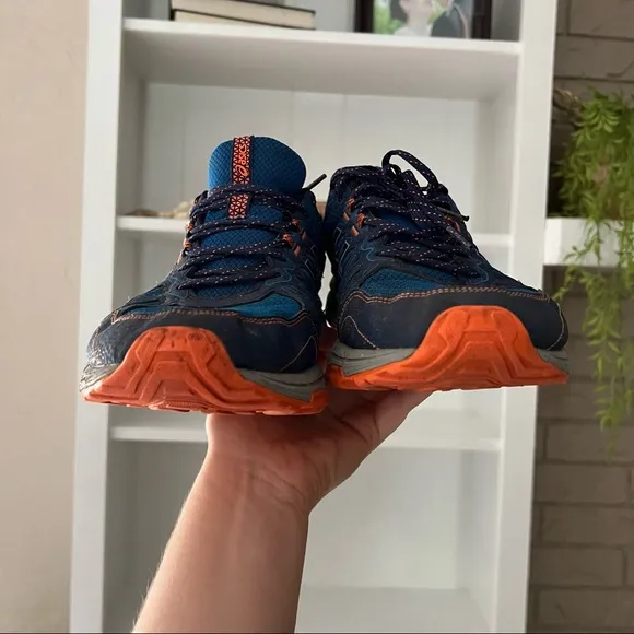 Asics Blue Gel-Venture 7 Running Lace Up Sneakers