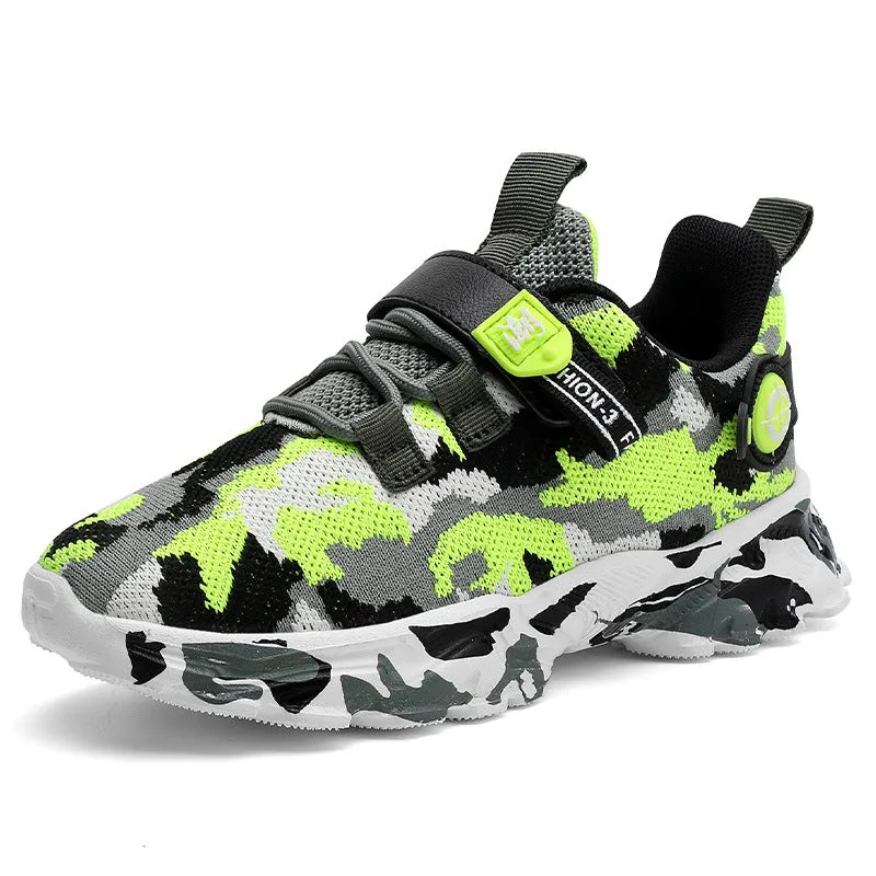 Breathable Mesh Boys' Sneakers