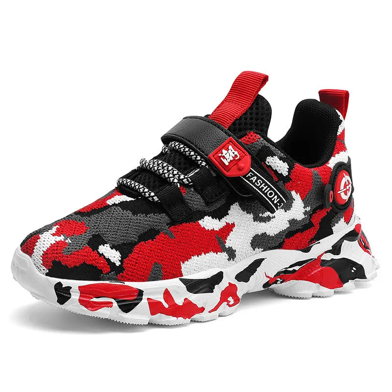 Breathable Mesh Boys' Sneakers