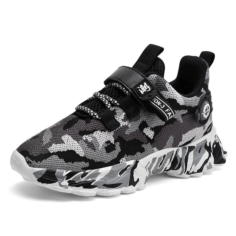 Breathable Mesh Boys' Sneakers
