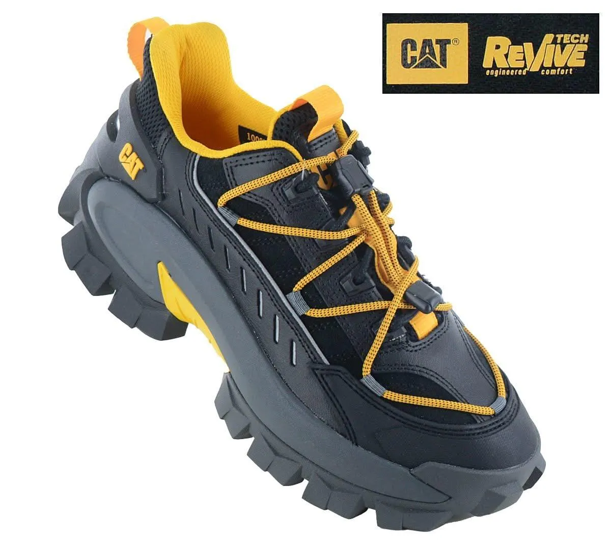 CAT Caterpillar Intruder Max - Sneakers Outdoor Schuhe Schwarz P111450