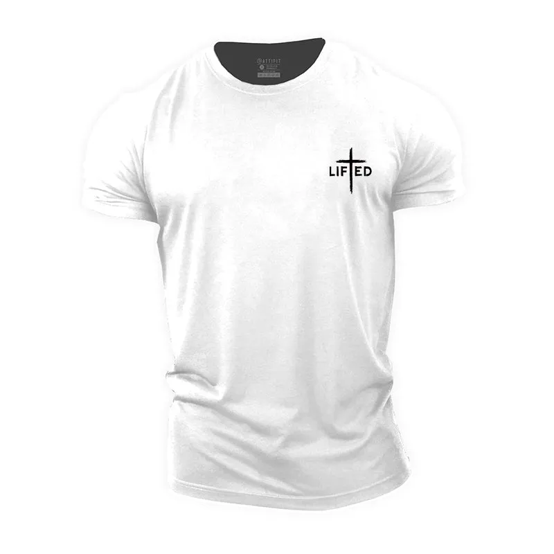 Lifted Graphic Men's Cotton T-Shirt