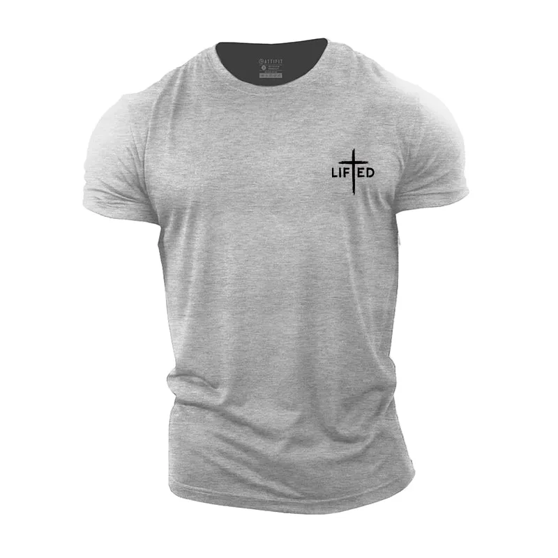 Lifted Graphic Men's Cotton T-Shirt