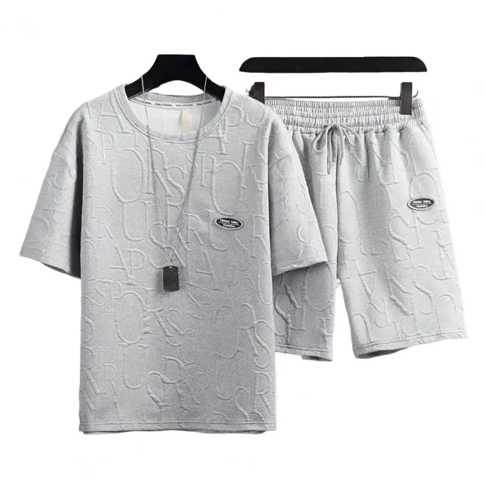 Men's Vintage Streetwear Summer 2-Piece Set
