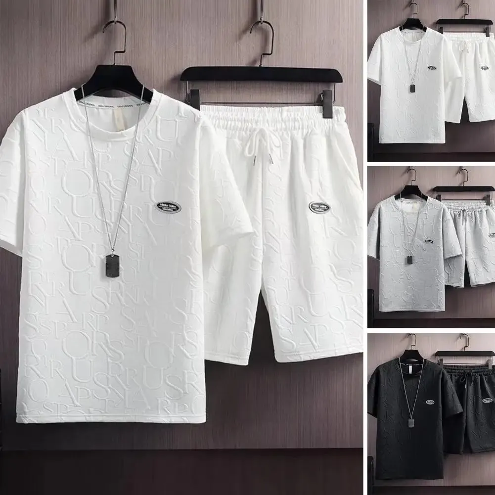 Men's Vintage Streetwear Summer 2-Piece Set
