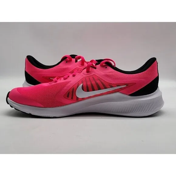 Nike Girls Downshifter 10 GS Hyper Pink Shoes Sneakers Size 6.5