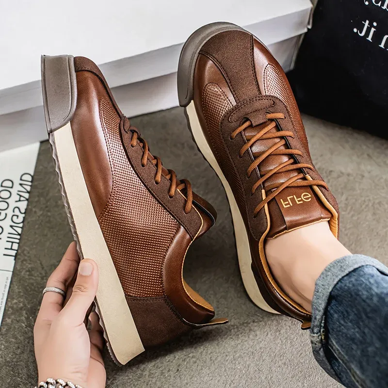Novara Italian Leather Sneakers