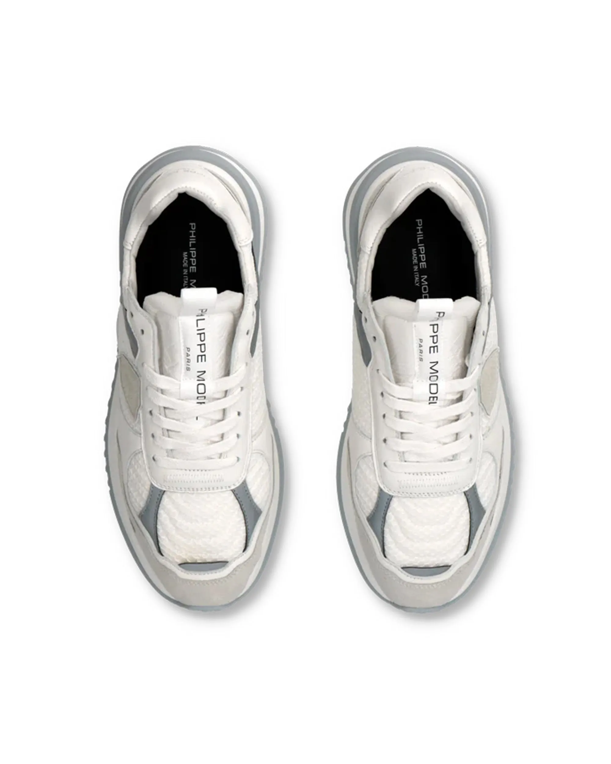 Philippe Model Sneakers Olympique Running Bianco/Grigio