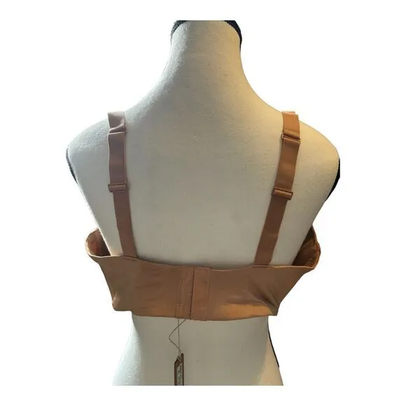 Skims Wireless Lightly Lined Demi Bra Size 42DDD‎ OCHRE Nude Limited Edition