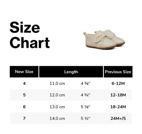 Stonz Cruiser Natural Baby Shoe - Navy