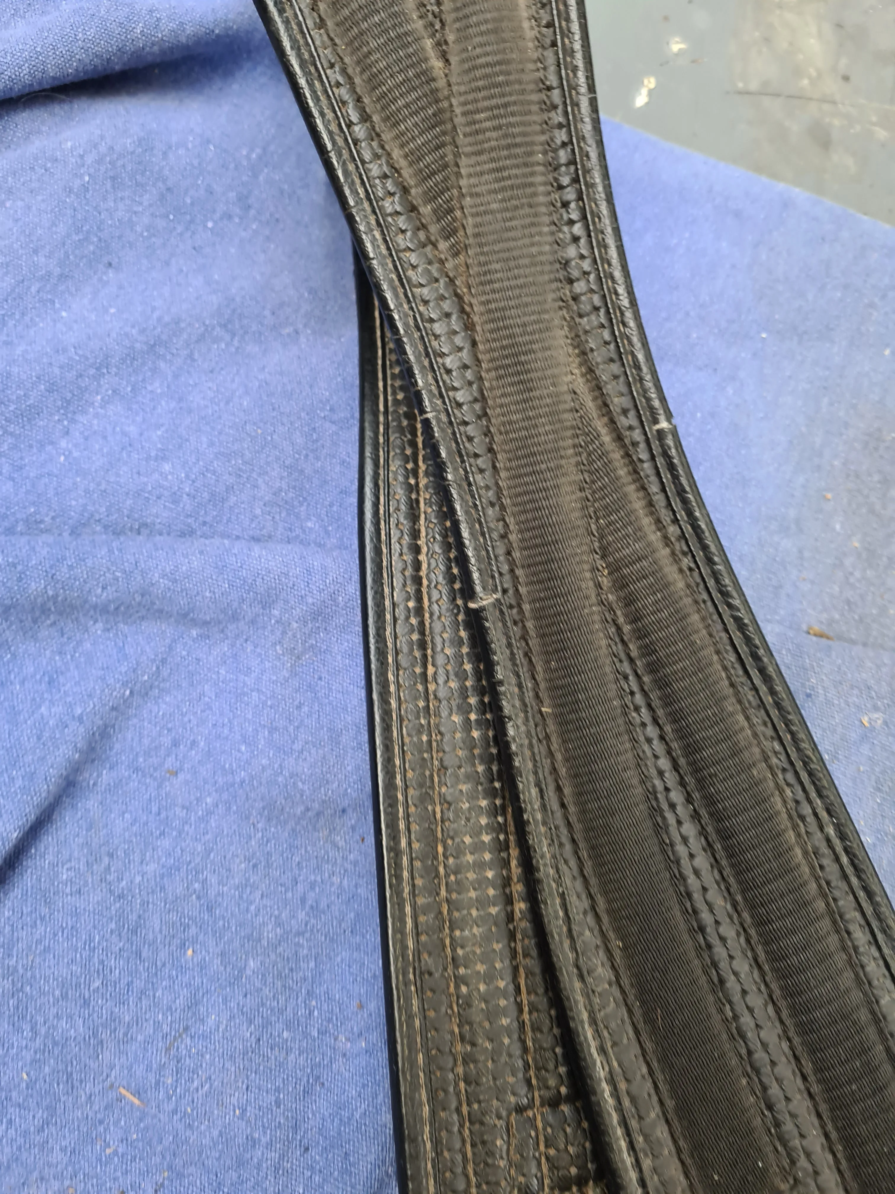 Used 50" Thorowgood black comfort girth FREE POSTAGE ❤