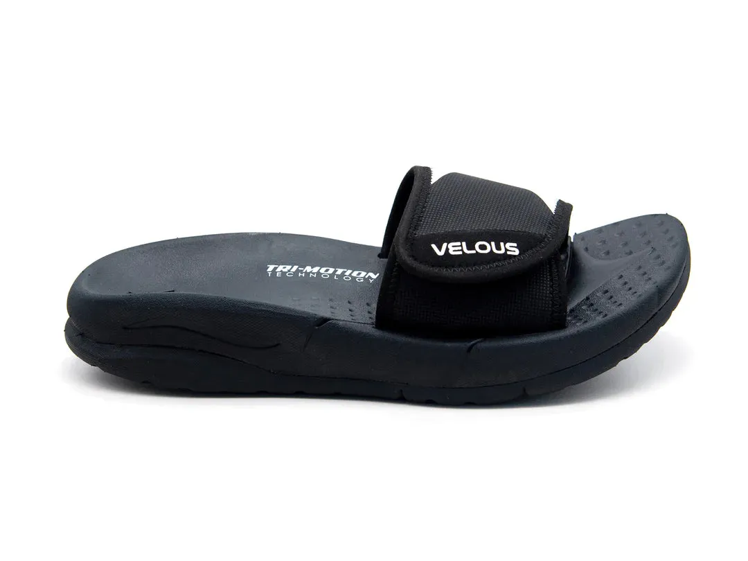 VELOUS Unisex's Hoya Slide - Black/White