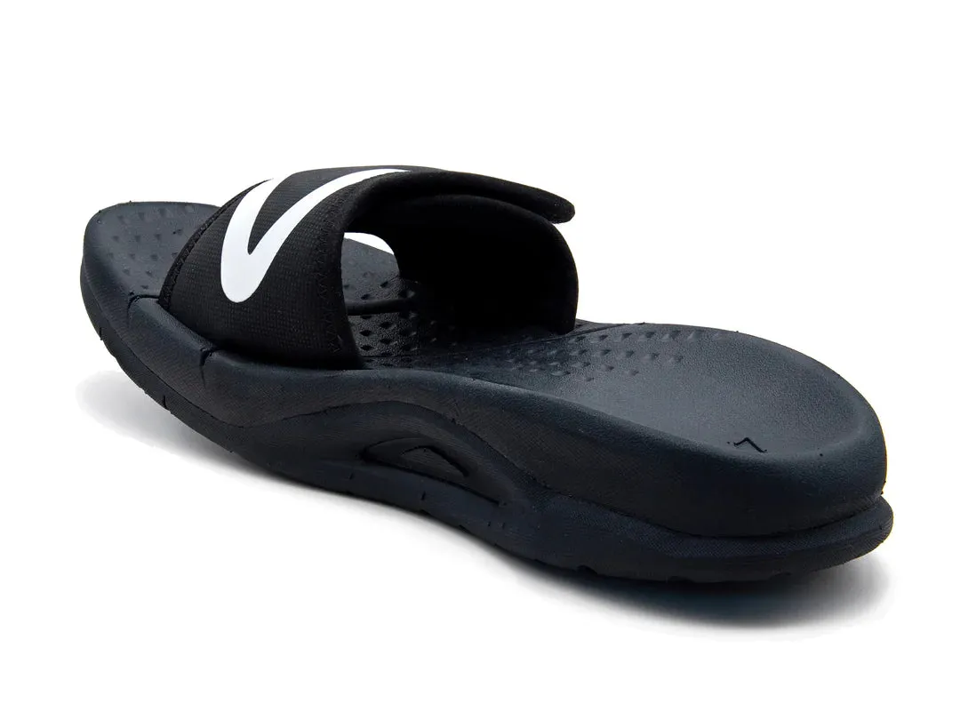 VELOUS Unisex's Hoya Slide - Black/White