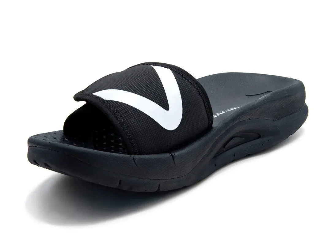 VELOUS Unisex's Hoya Slide - Black/White