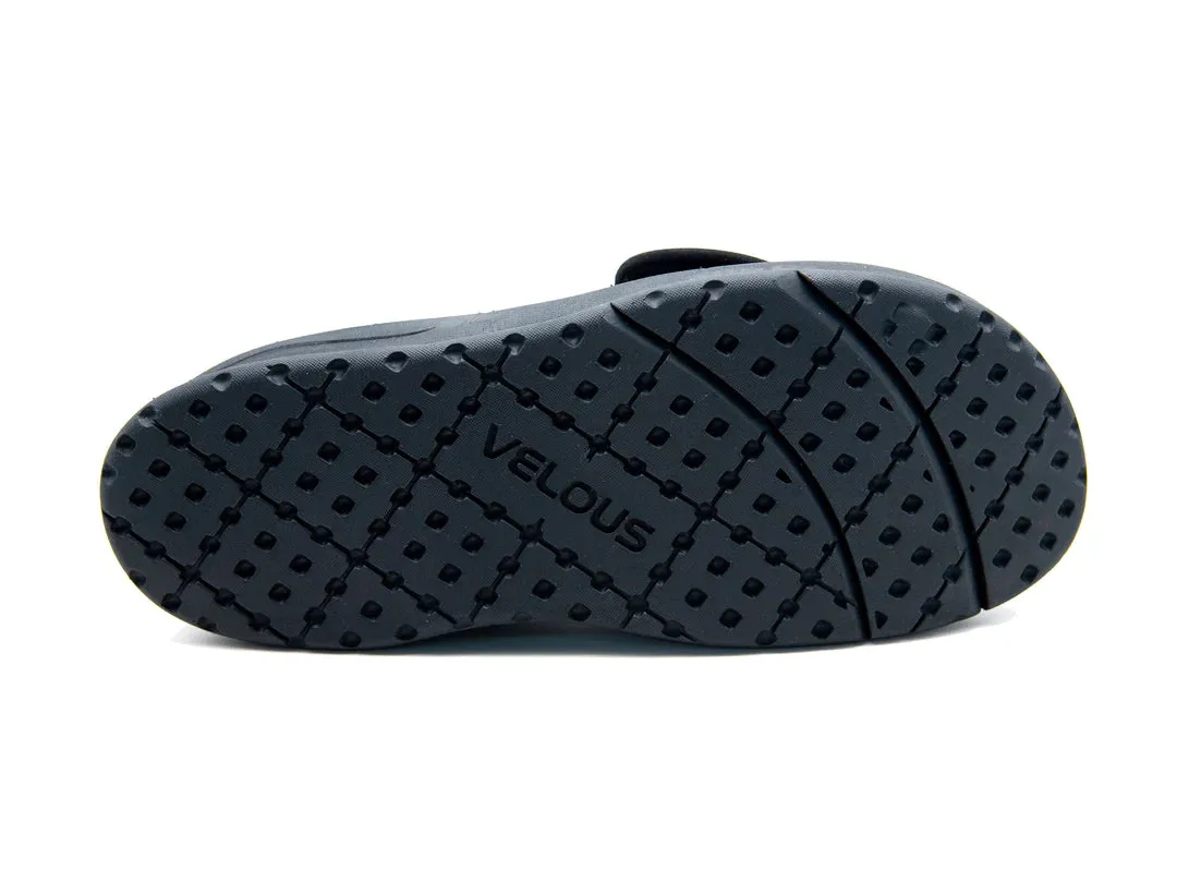 VELOUS Unisex's Hoya Slide - Black/White